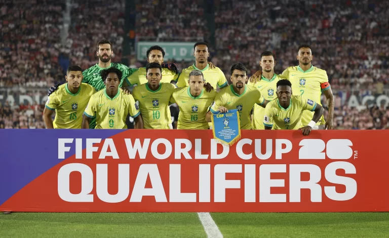 Paraguai 1 x 0 Brasil, 8ª rodada das Eliminatórias para a Copa do Mundo de 2026. Foto: Rafael Ribeiro/CBF