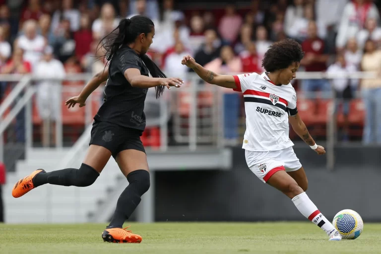 São Paulo 1 x 3 Corinthians, final (ida) do Brasileirão Feminino 2024. Foto: Miguel Schincariol/Saopaulofc.net