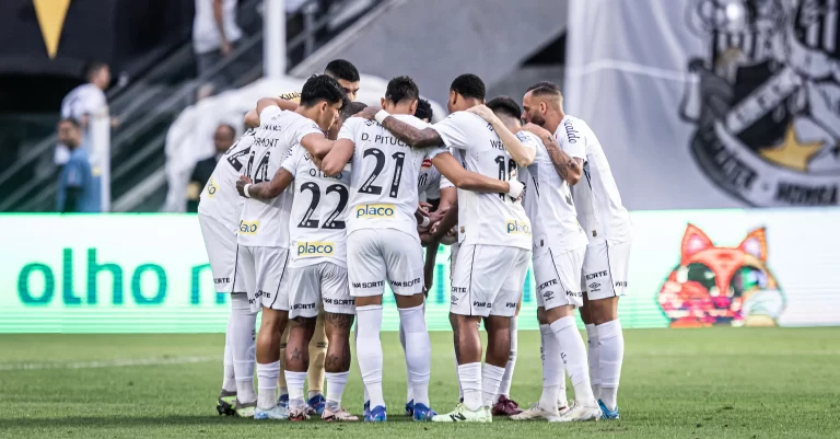 Santos em jogo contra o América-MG, na Série B 2024. Foto: Raul Baretta/Santos FC.