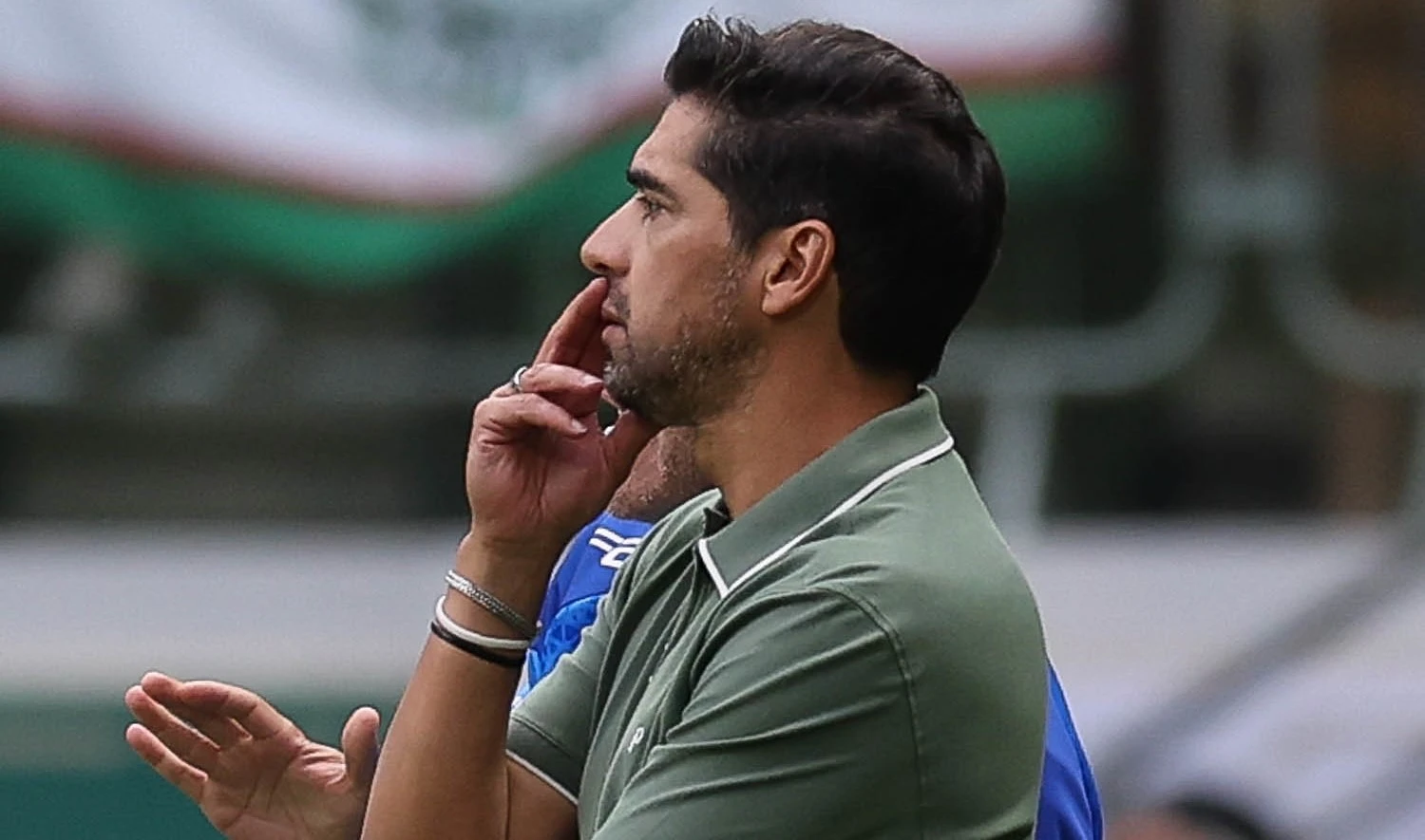 Abel Ferreira, técnico do Palmeiras. Foto: Cesar Greco/Palmeiras