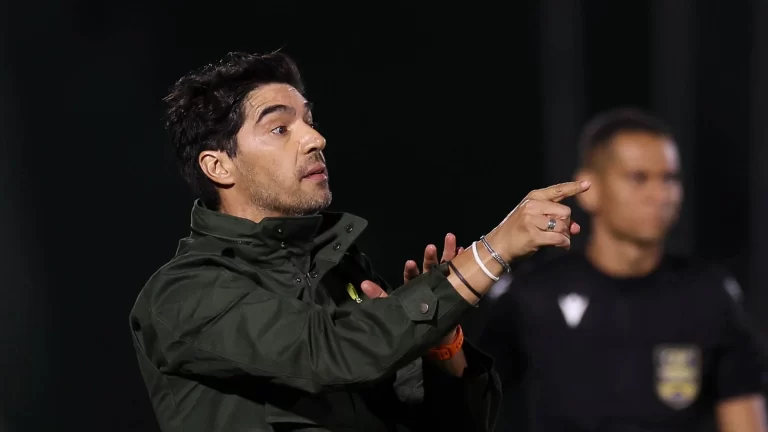 Abel Ferreira, técnico do Palmeiras. Foto: Cesar Greco/Palmeiras