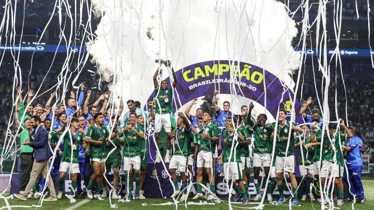 Palmeiras é tricampeão do Brasileirão Sub-20. Foto: Fabio Menotti/Palmeiras