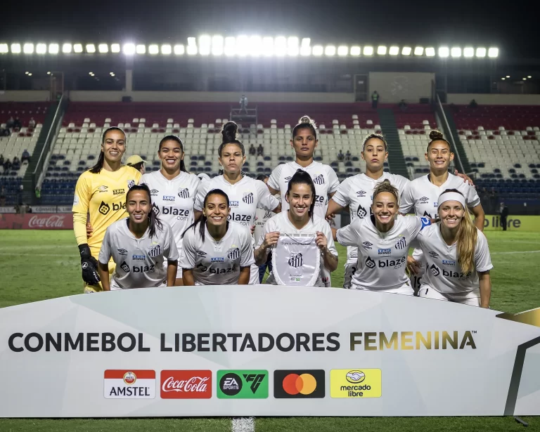 Santos feminino. Foto: Bruno Vaz/Santos FC