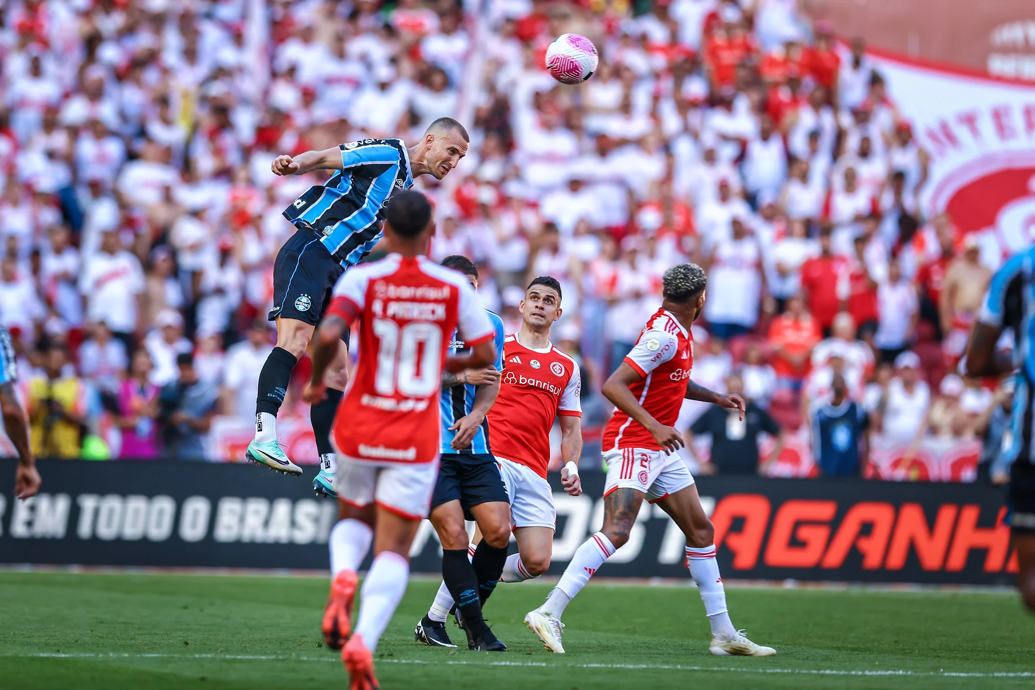 Internacional 1 x 0 Grêmio, 30ª rodada do Brasileirão 2024. Foto: LUCAS UEBEL/GREMIO FBPA