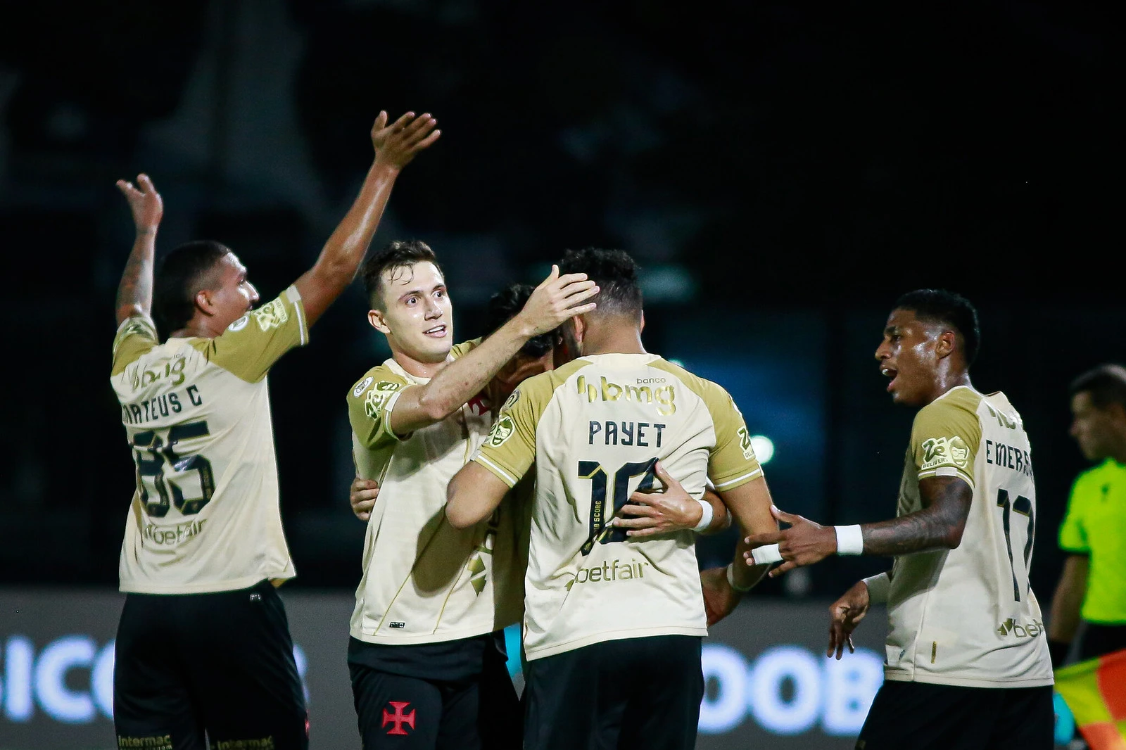 Time do Vasco no Brasileirão 2024. Foto: Matheus Lima/Vasco