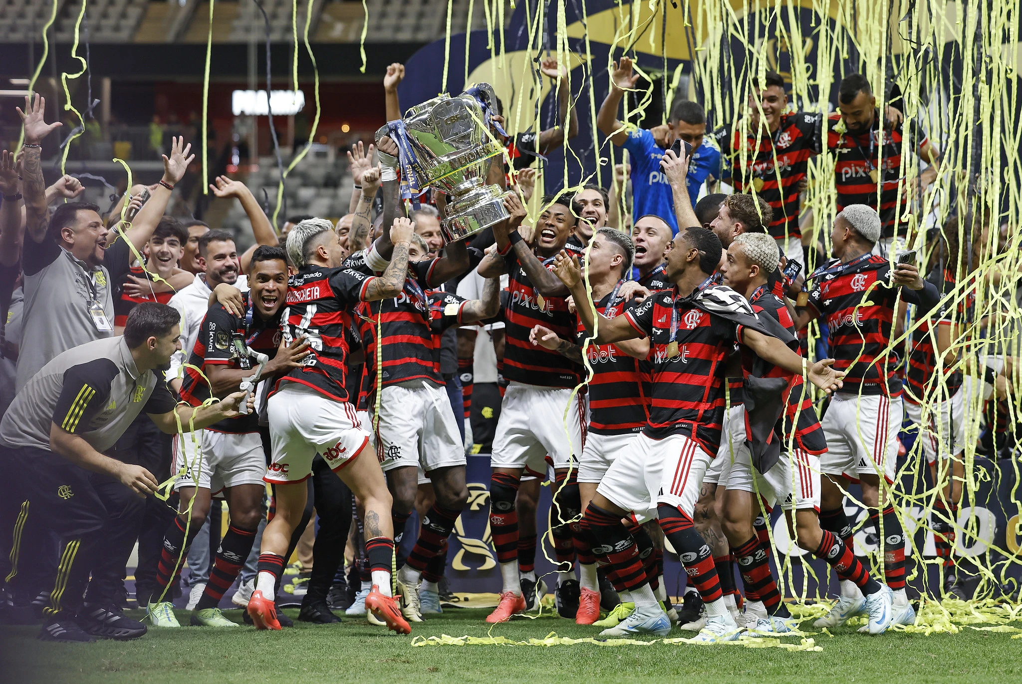 Flamengo é campeão da Copa do Brasil 2024. Foto: Rafael Ribeiro/CBF