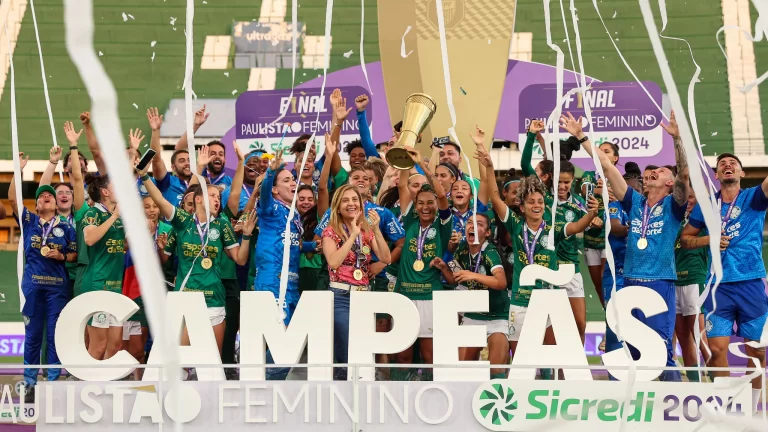 Palmeiras é campeão do Paulista Feminino 2024. Foto: Fabio Menotti/Palmeiras