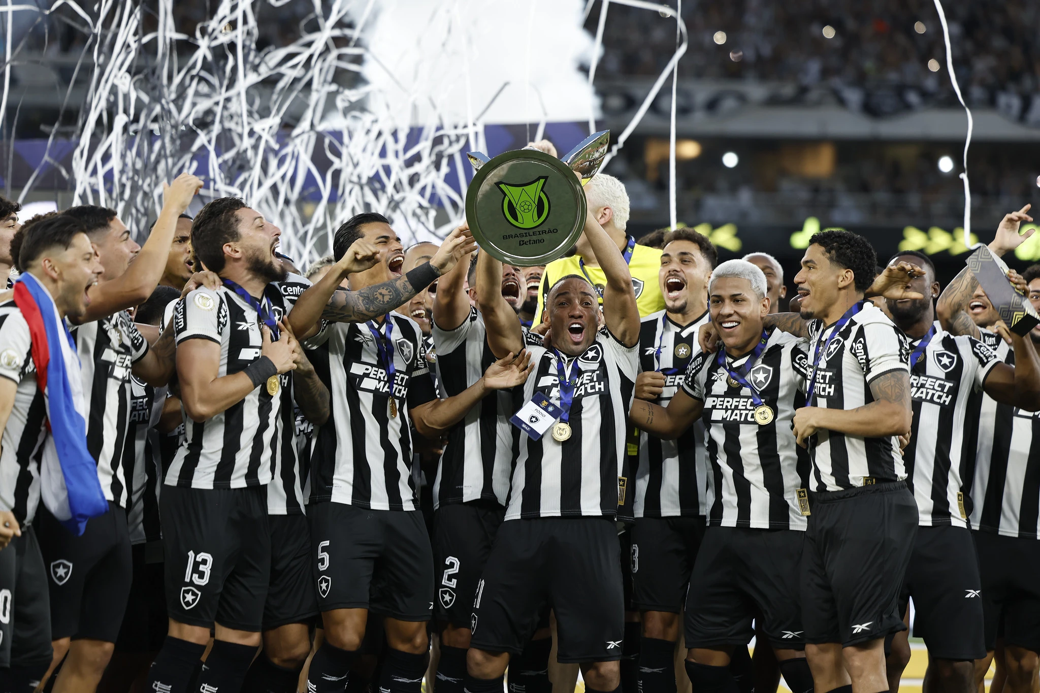 Botafogo campeão brasileiro em 2024. Foto: Rafael Ribeiro/CBF