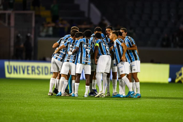 Grêmio na Copinha 2025. Foto: ANGELO PIERETTI/GRÊMIO FBPA