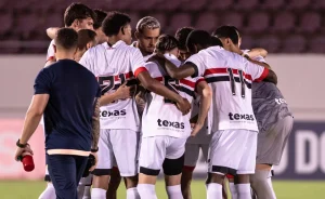 São Paulo Sub-20, campeão da Copinha 2025. Foto: Guilherme Veiga/Saopaulofc.net