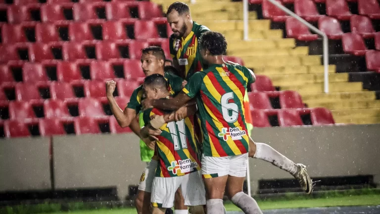 Sampaio Corrêa na Copa do Nordeste 2025. Foto: Ronald Felipe/Sampaio Corrêa