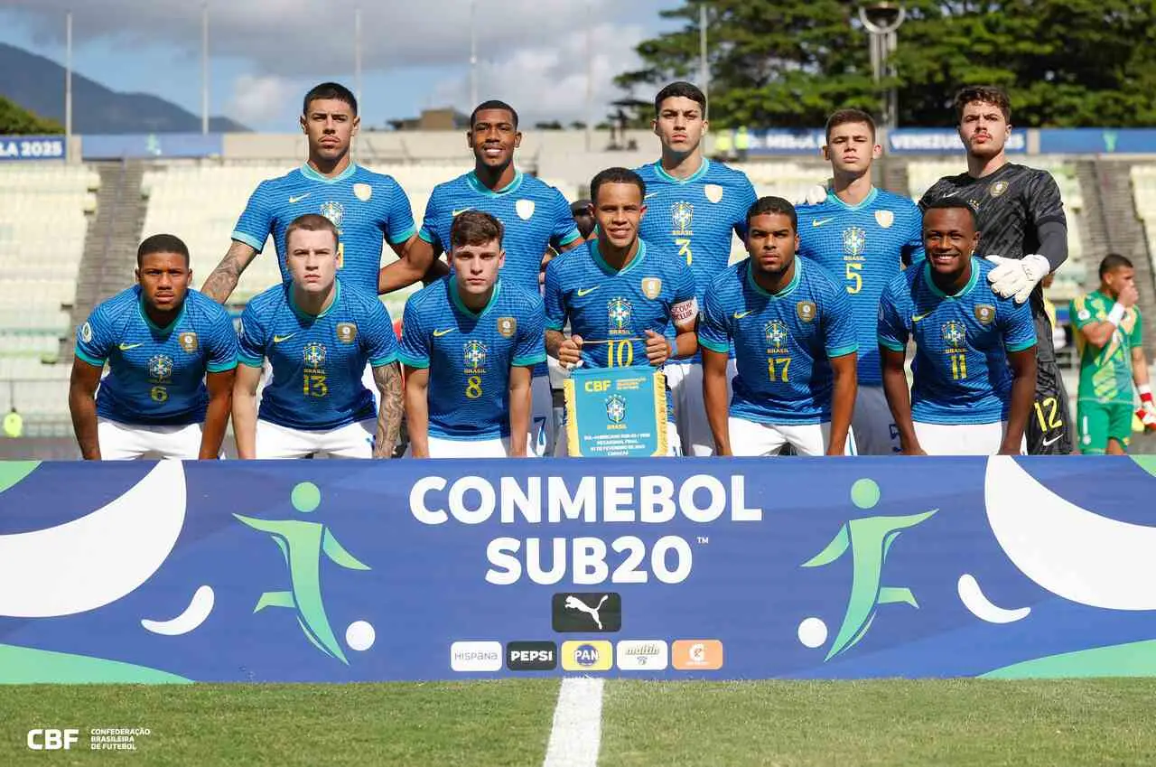 Equipe titular da Seleção para o jogo com a Colômbia, pelo hexagonal final do Sul-Americano Sub-20