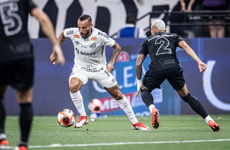 Corinthians x Santos, fase de grupos do Paulistão 2025. Foto: Raul Baretta/Santos FC