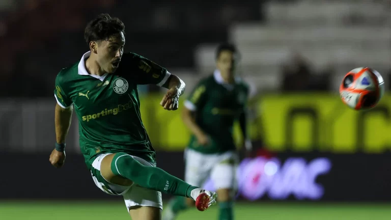 Maurício, meia do Palmeiras. Foto: Cesar Greco/Palmeiras