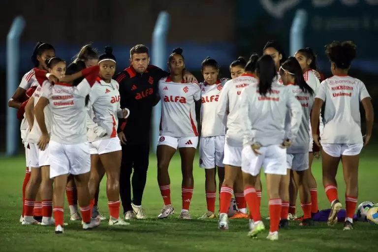 Time feminino do Internacional no Brasileirão Feminino 2025. Foto: Staff Images/CBF