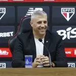 Hernán Crespo, técnico do São Paulo. Foto: Rubens Chiri/São Paulo FC