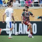 Jogadores disputam a bola em Fluminense x Al-Hilal, pelas quartas de final do Mundial de Clubes 2025. Foto: MARCELO GONÇALVES/FLUMINENSE F.C.