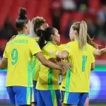 Seleção Brasileira Feminina no jogo contra o Uruguai, pela Copa América 2025. Foto: Lívia Villas Boas/CBF