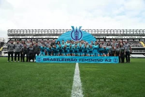 Santos Feminino campeão da Série A2
