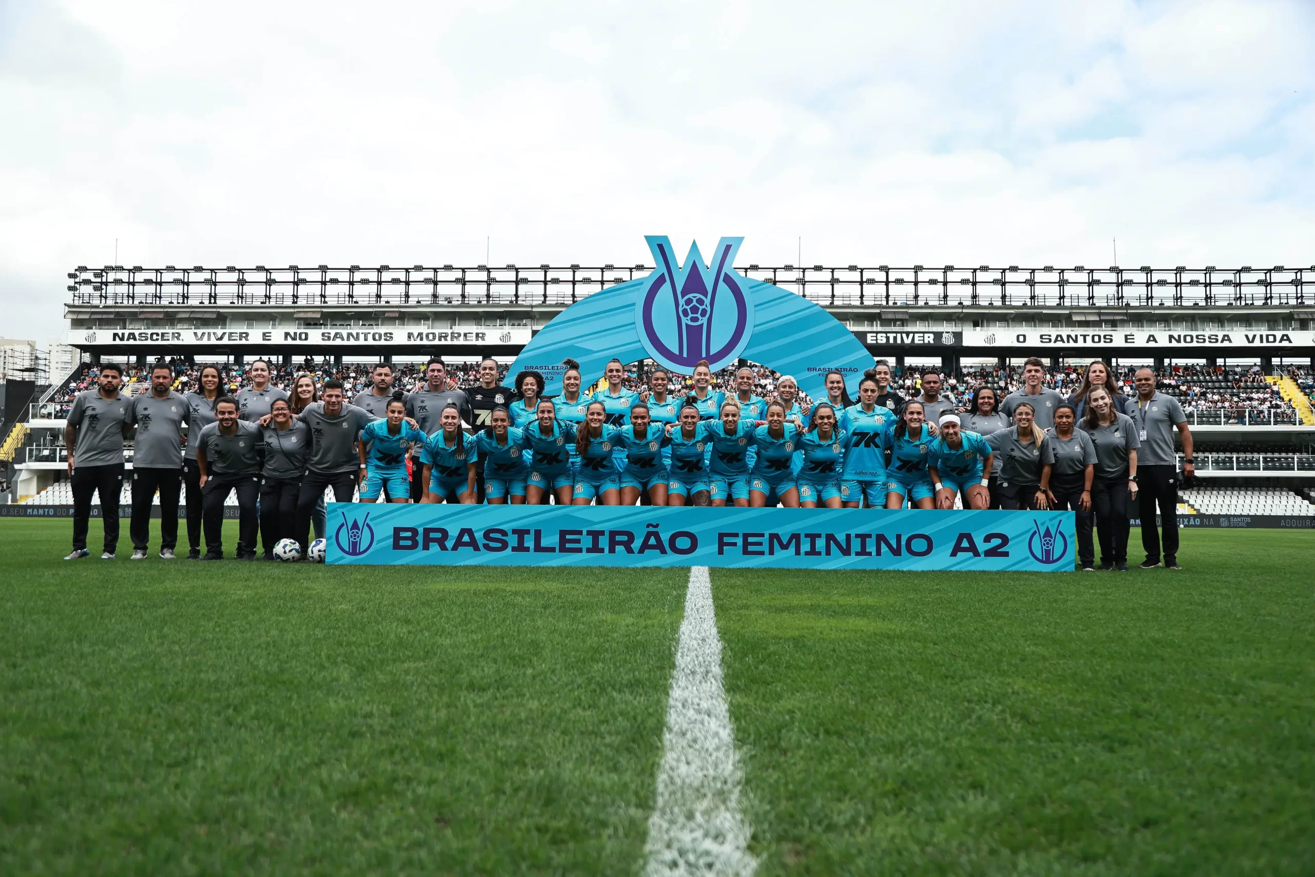 Santos Feminino campeão da Série A2