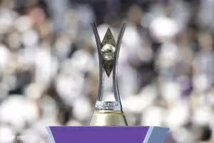 Troféu do Brasileirão Feminino 2025. Foto: @rafaelribeirorio/CBF