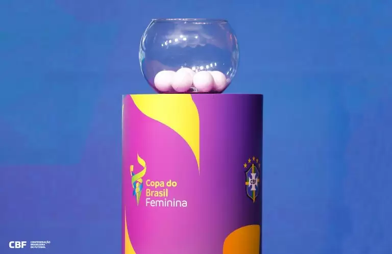 Sorteio da Copa do Brasil Feminina 2025. Foto: Rafael Ribeiro/CBF