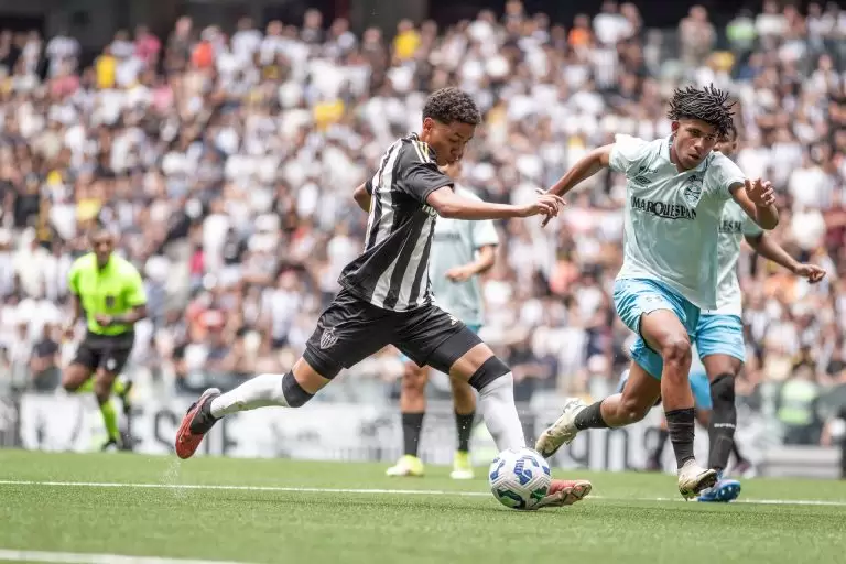Atlético-MG 3 x 0 Grêmio, final do Brasileirão Sub-17 2025. Foto: Rafael Leandro/Atlético-MG
