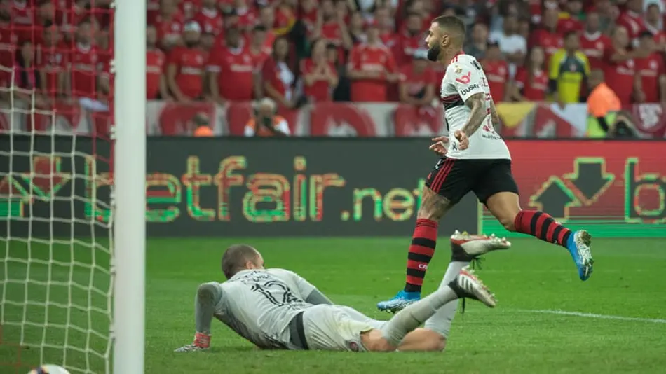 Flamengo x Internacional pela Libertadores em 2019