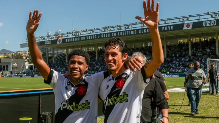 Andrey e Marlon marcaram os gols do Vasco neste sábado