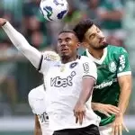 Palmeiras x Botafogo se enfrentando pelo Brasileirão 2025