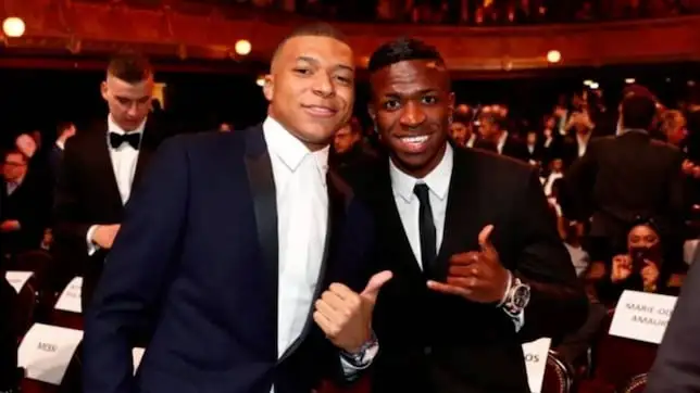 Mbappé e Vini Jr