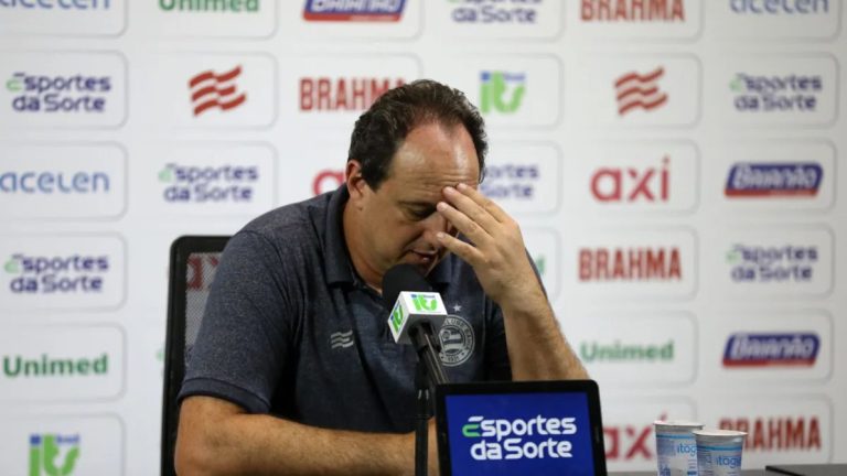 À beira do rebaixamento, Bahia vê clima esquentar e Rogério Ceni 'treta' nos bastidores