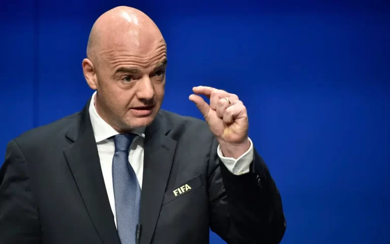 Gianni Infantino, presidente da Fifa desde 2016 (Foto: Michael Buholzer/AFP)