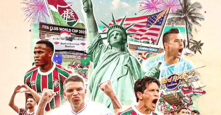 Fluminense parabeniza os EUA pelo 4 de julho