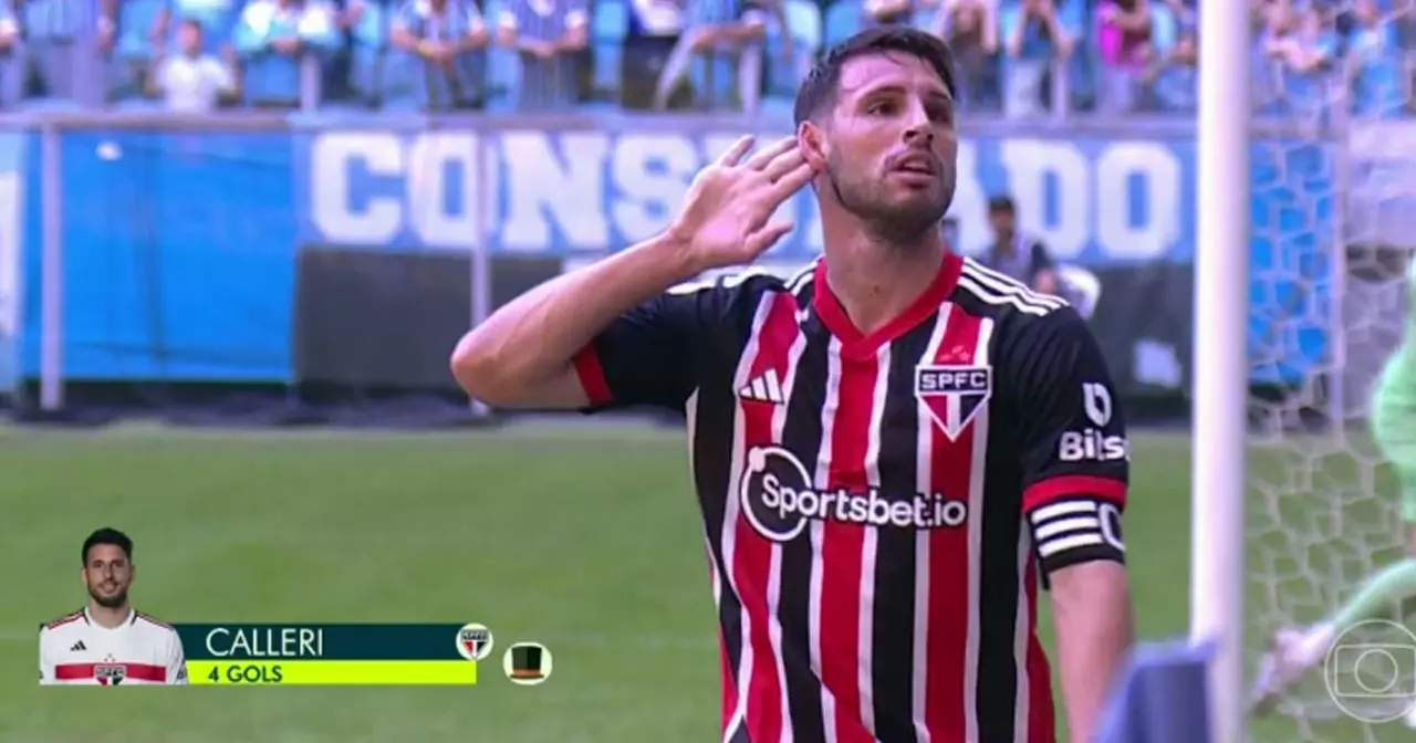 Calleri cresce em ranking de estrangeiros do São Paulo e volta a