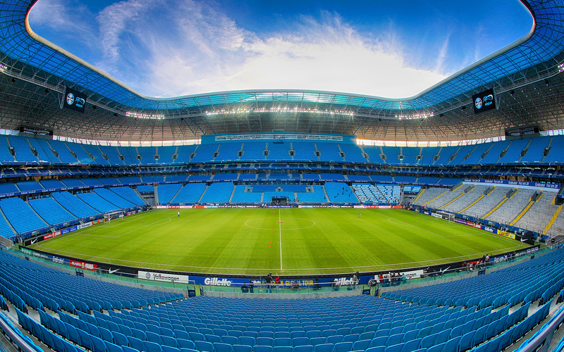 Arena do Grêmio, Rio Grande do Sul: capacidade para 55.662 pessoas - Foto: Divulgação / Grêmio