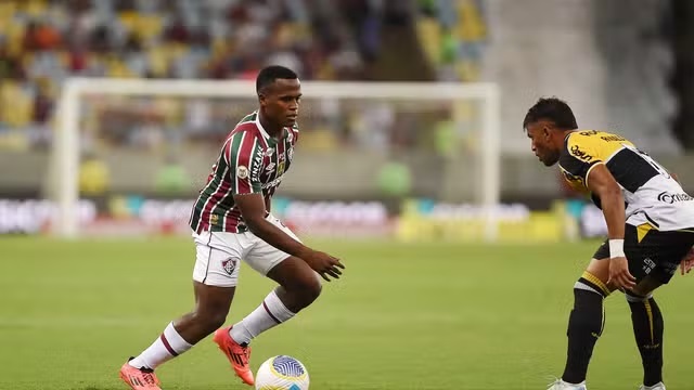 Arias em Fluminense x Criciúma Campeonato Brasileiro 2024