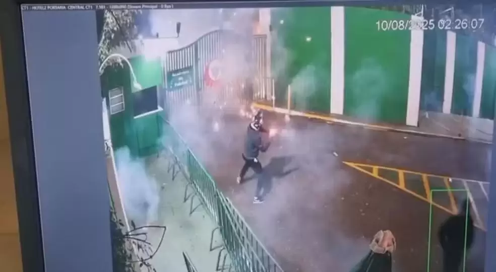 Ataque à Academia de Futebol do Palmeiras