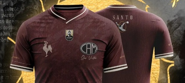 Camisa do Atlético-MG vencedora do concurso Manto da Massa 2023