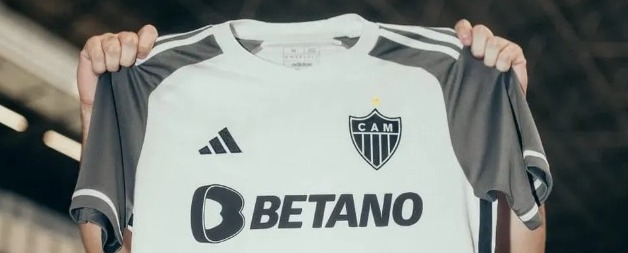 Nova camisa branca do Atlético-MG