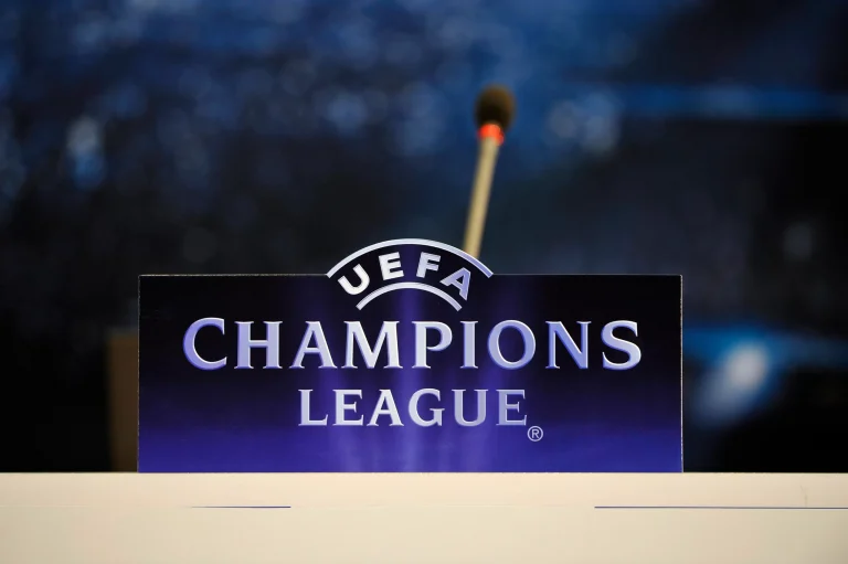 Champions League logo. Foto: imageBROKER.com GmbH & Co. KG/Alamy Stock Photo