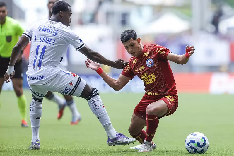 Bahia x Vasco pelo Brasileirão 2025