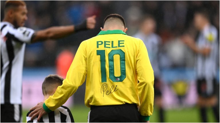 Bruno Guimarães Newcastle Pelé