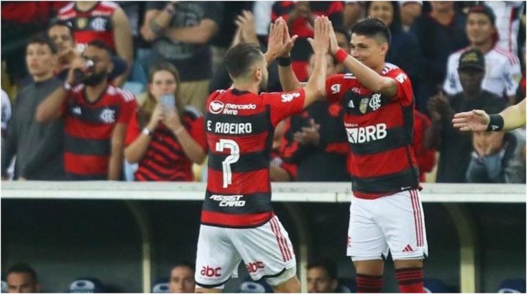 Flamengo Luiz Araújo Everton Ribeiro