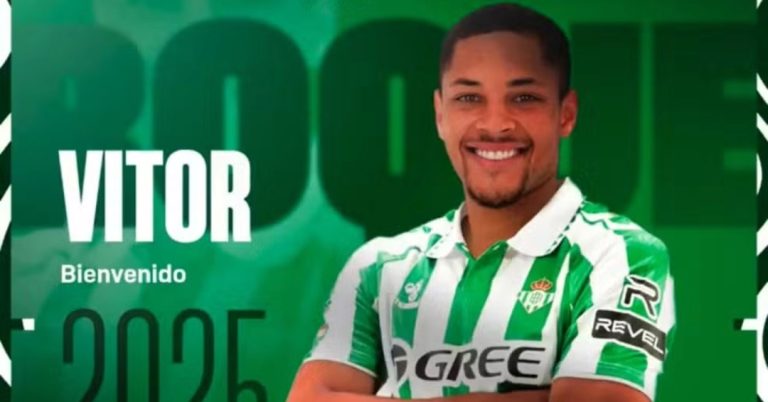 Betis anuncia Vitor Roque, por empréstimo 2