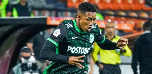 Brahian Palacios, do Atlético Nacional