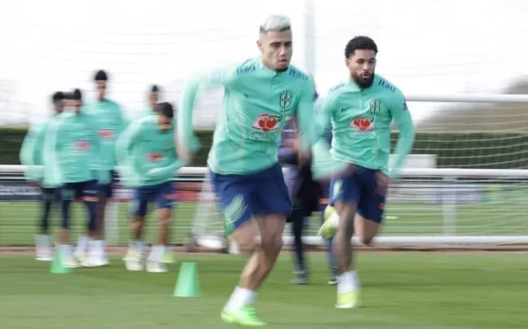 Treino da seleção brasileira