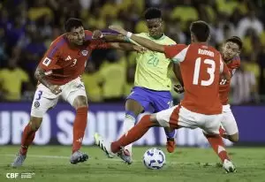 Brasil x Chile pelas Eliminatórias da Copa 2026