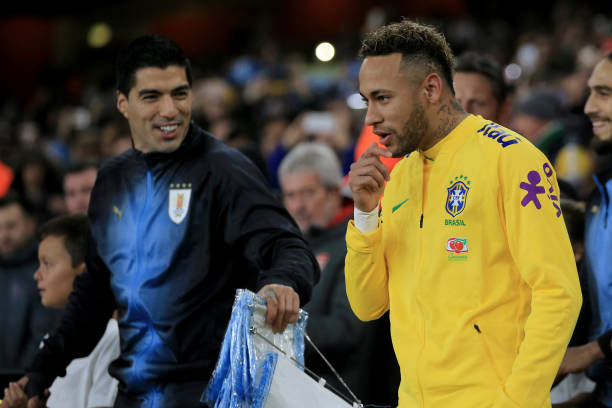 Brasil x Uruguai - último confronto