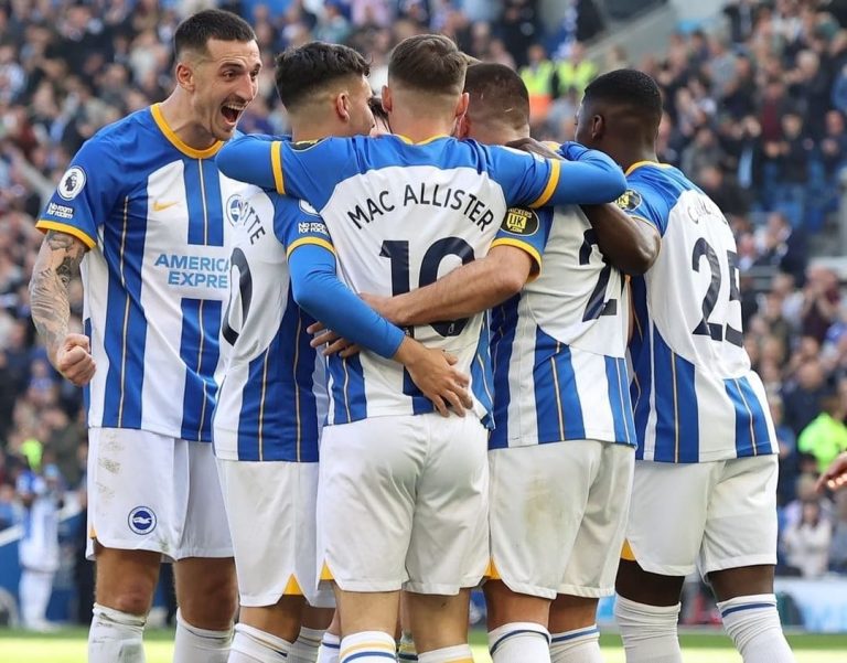 Brighton goleia, e João Pedro pode sair da 2ª divisão para a Liga Europa em 2023/24